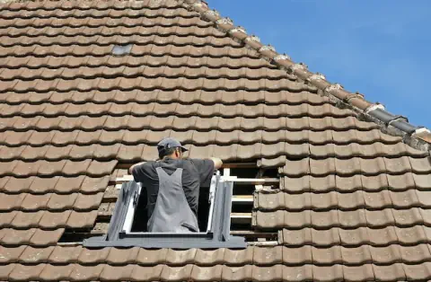 Pose de velux - Vasles